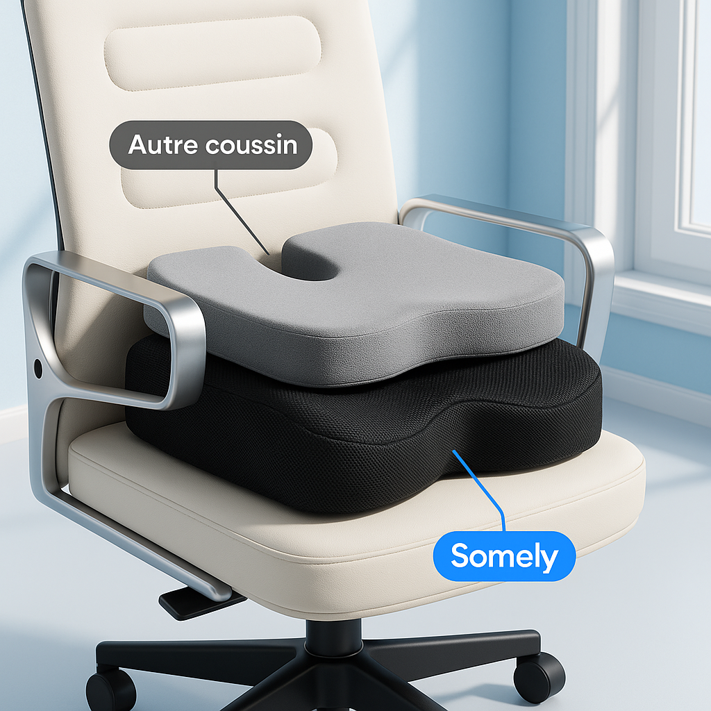 Coussin d’assise ergonomique