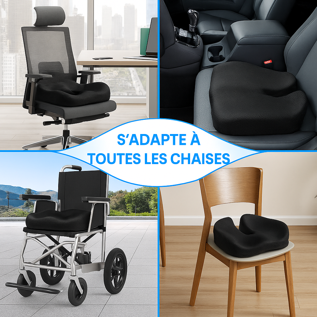 Coussin d’assise ergonomique