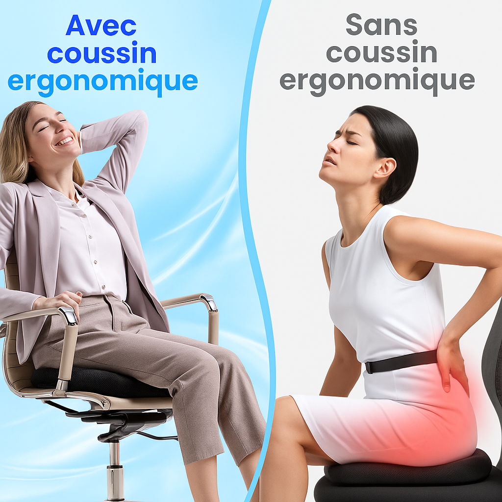 Coussin d’assise ergonomique